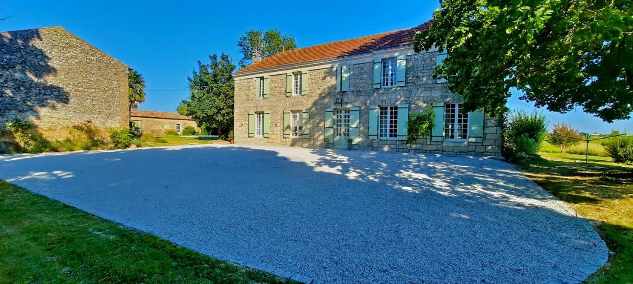 Logis De Tirac Bed and Breakfast Lorignac Eksteriør billede