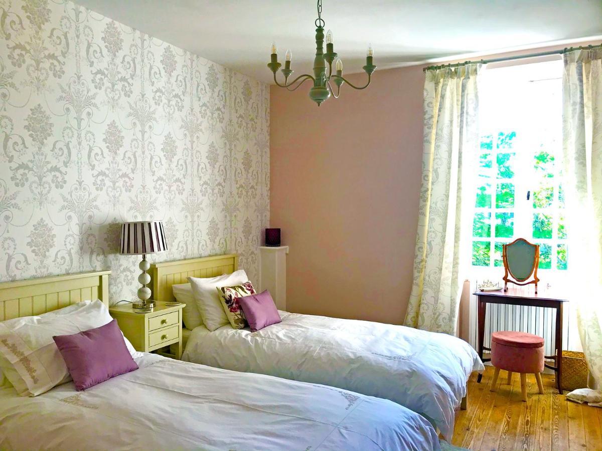 Logis De Tirac Bed and Breakfast Lorignac Eksteriør billede